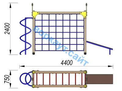 Детский спортивный комплекс Юниор ДСК 3105 в Костроме