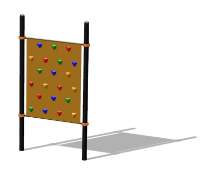 Воркаут стена для лазания ВС-35 в Костроме