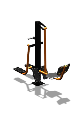 Уличный тренажер "Жим ногами Шпагат" УТ315 в Костроме