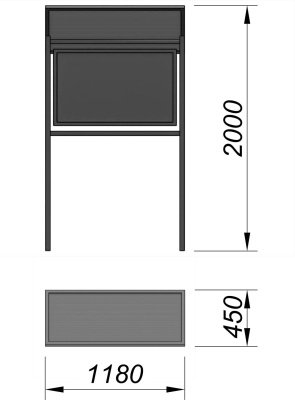 Информационный стенд МАФ 6006 в Костроме