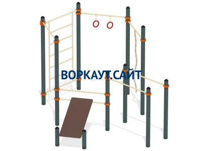 Спортивный комплекс воркаут ВС-49 в Костроме