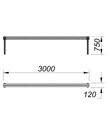 Бум бревно ДСК 3540 в Костроме